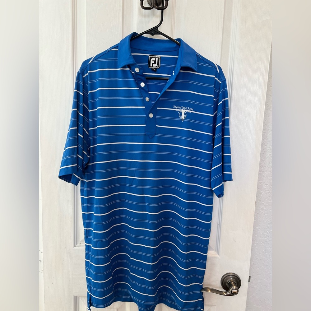 Athletic Fit Footjoy Mens M Golf Polo like new